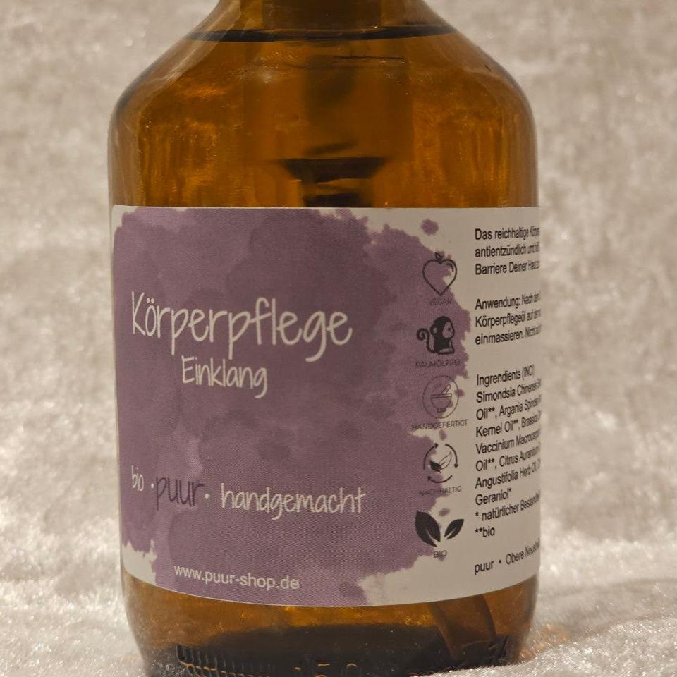 Körperpflegeöl Einklang